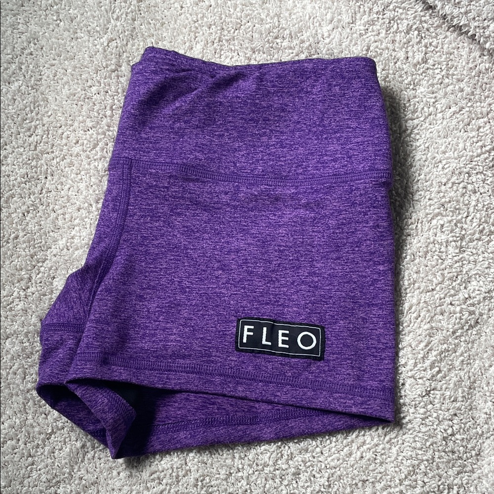Fleo Deep Purple Workout Shorts
